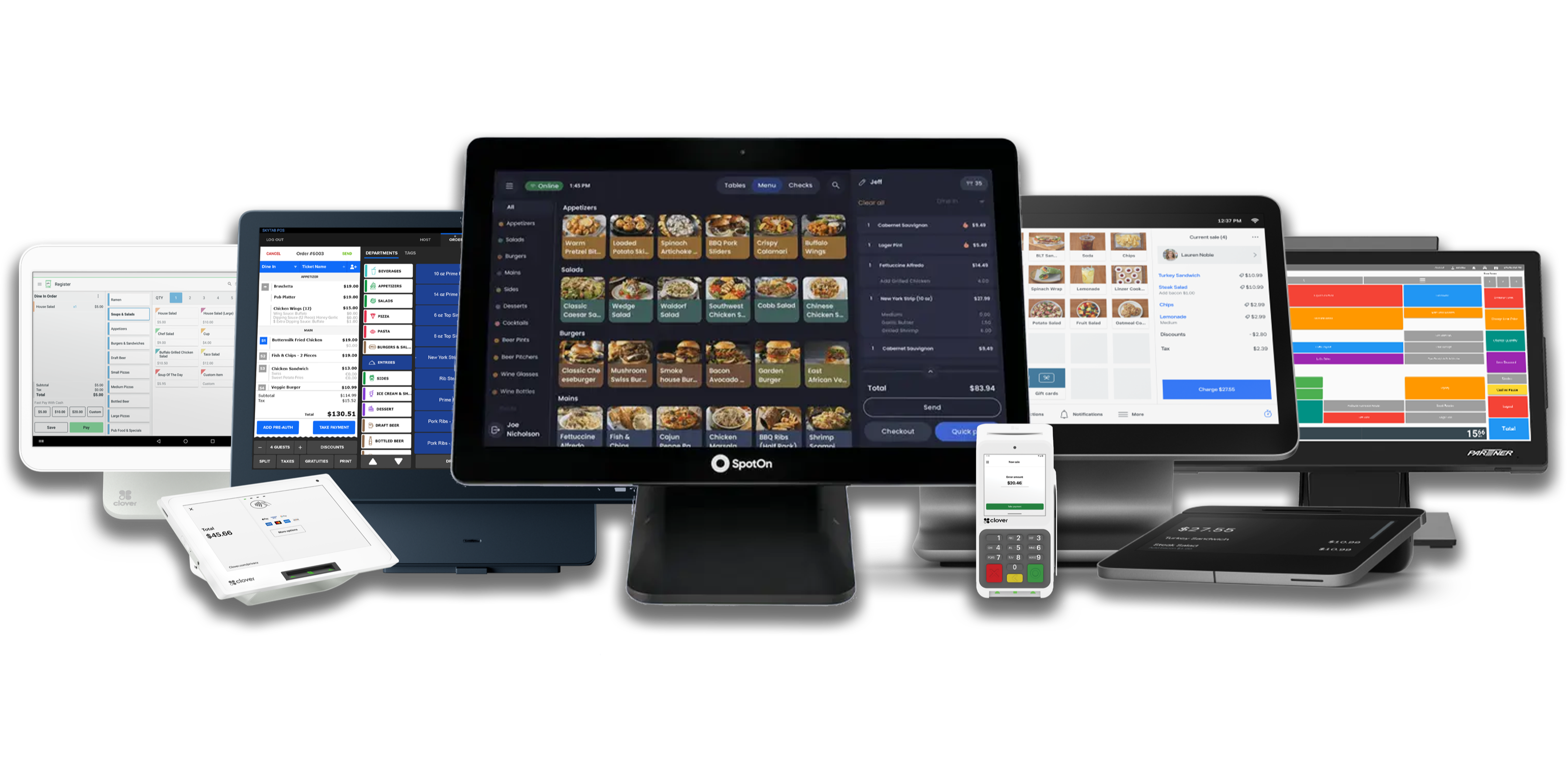 Collection of restaurant and retail point-of-sale systems from leading Epic technology partners