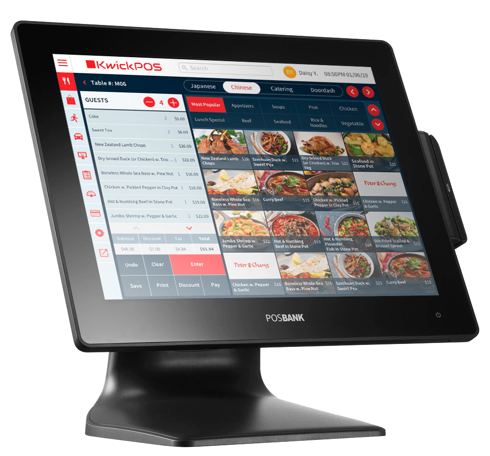 KwickPOS Apex countertop point-of-sale station