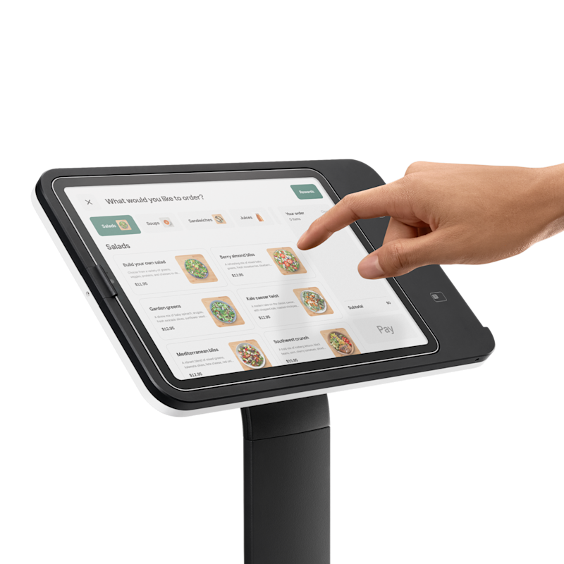Square Kiosk iPad-based model