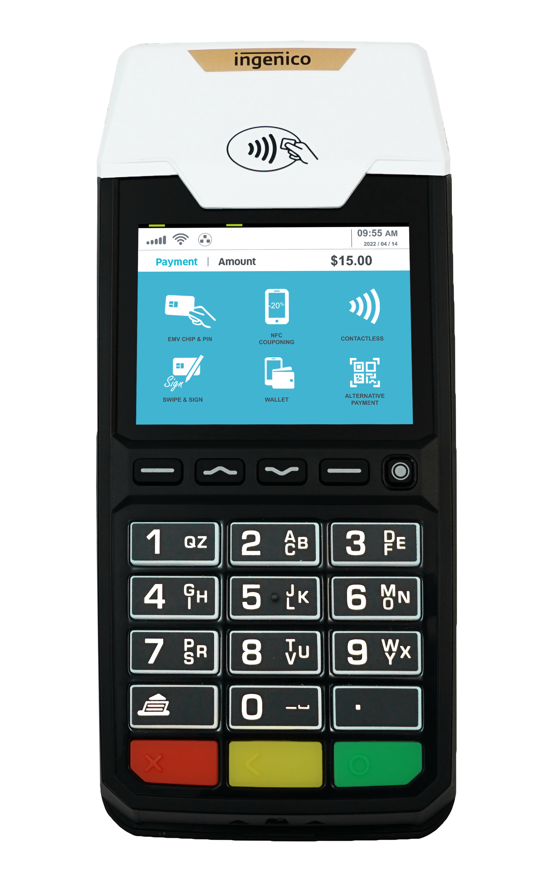 Official Ingenico Desk 2600 countertop payment terminal