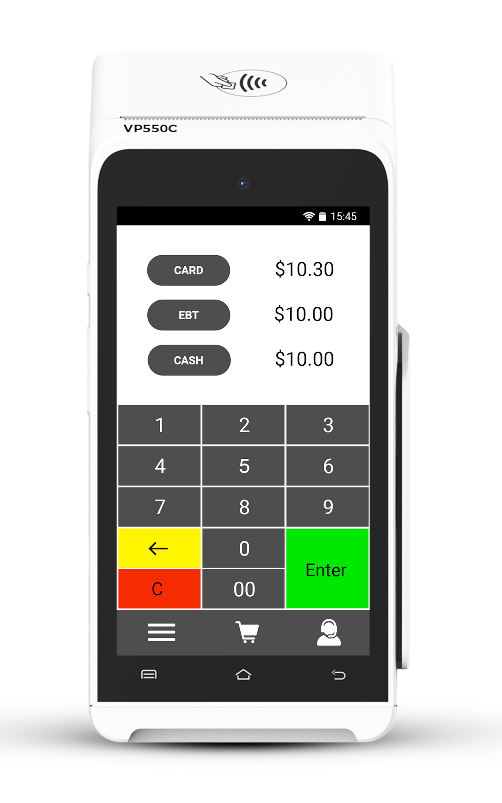 Valor VP550C payment terminal